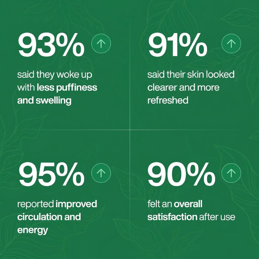 Feel less puffy · Clearer-looking skin · Supports circulation · Loved by our customers