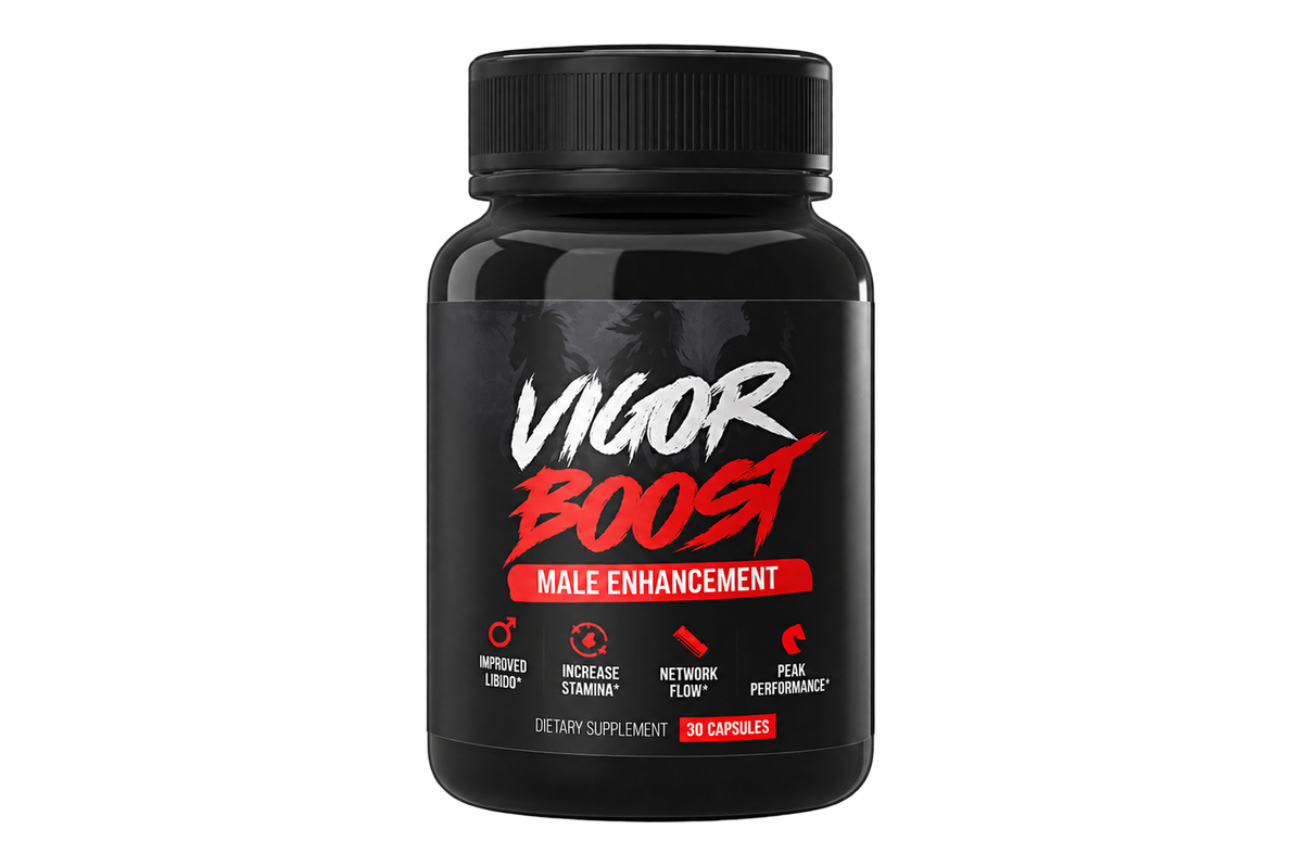 VigorBoost — Male Vitality Support, 60 vegetarian capsules